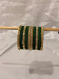 Amina Bangles Green