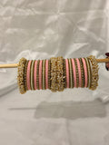 Zareen Bangles Peach