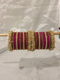 Zareen Bangles Hot Pink