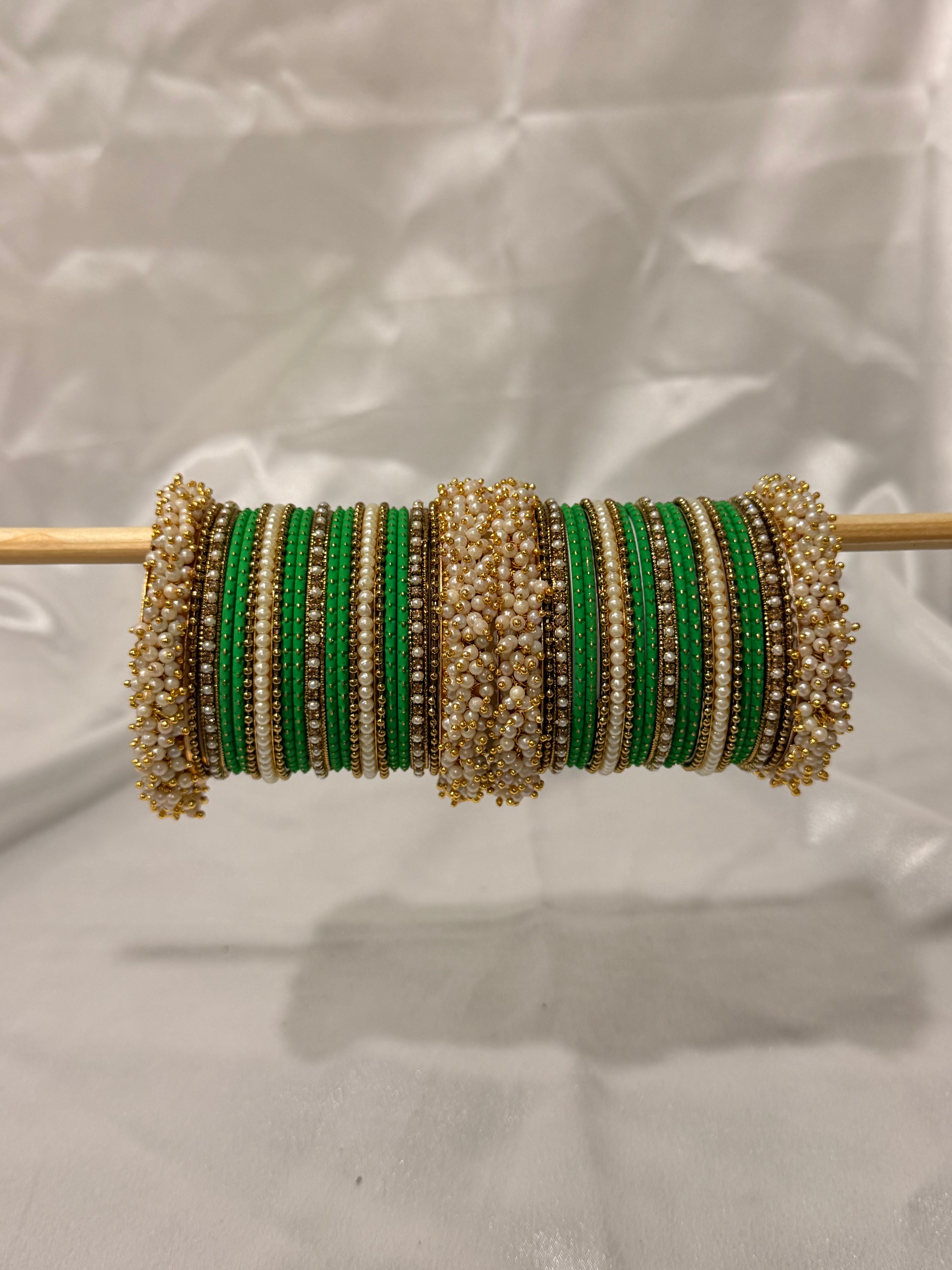 Zareen Bangles Green