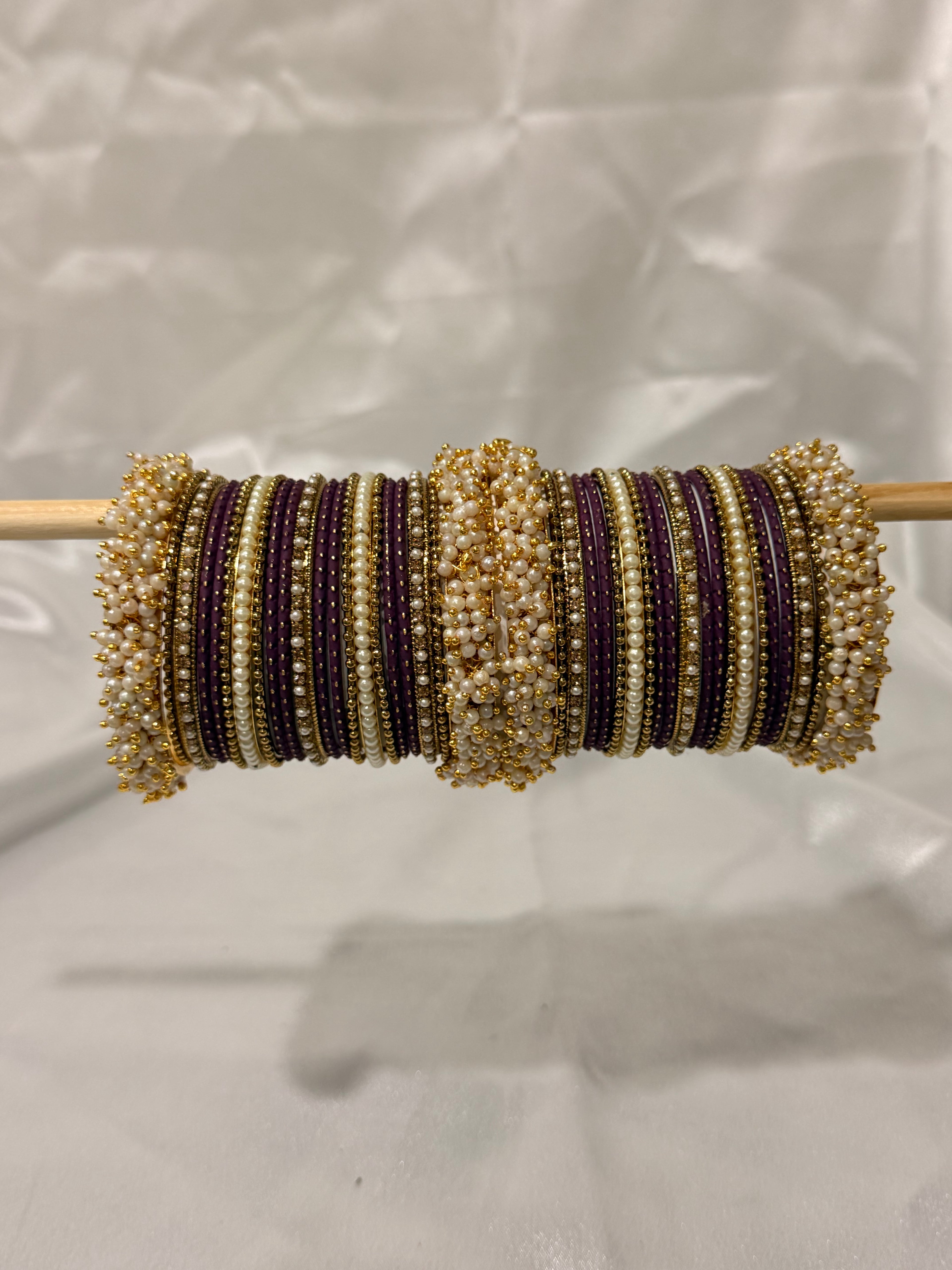 Zareen Bangles Purple