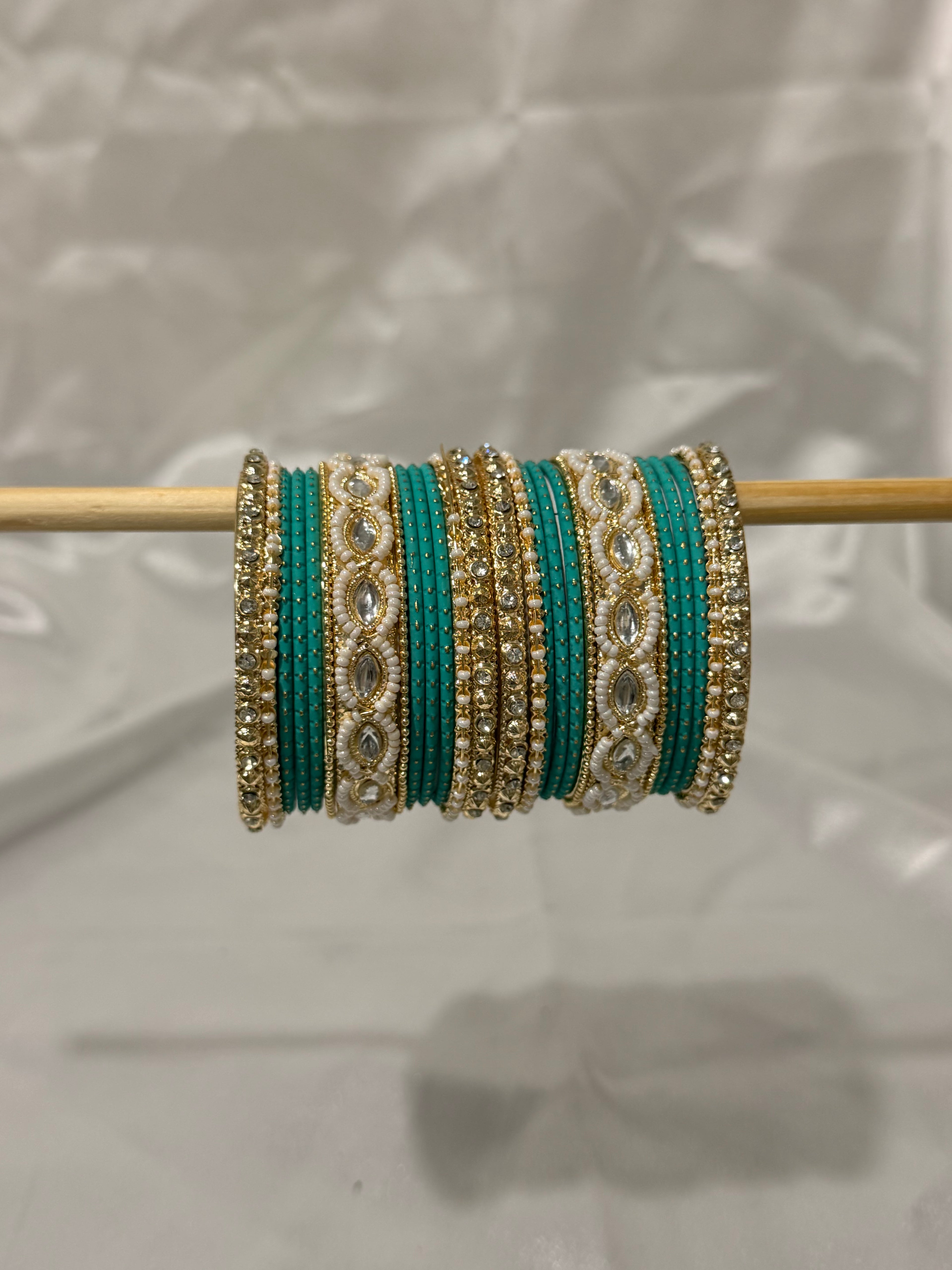 Heer Bangles Teal