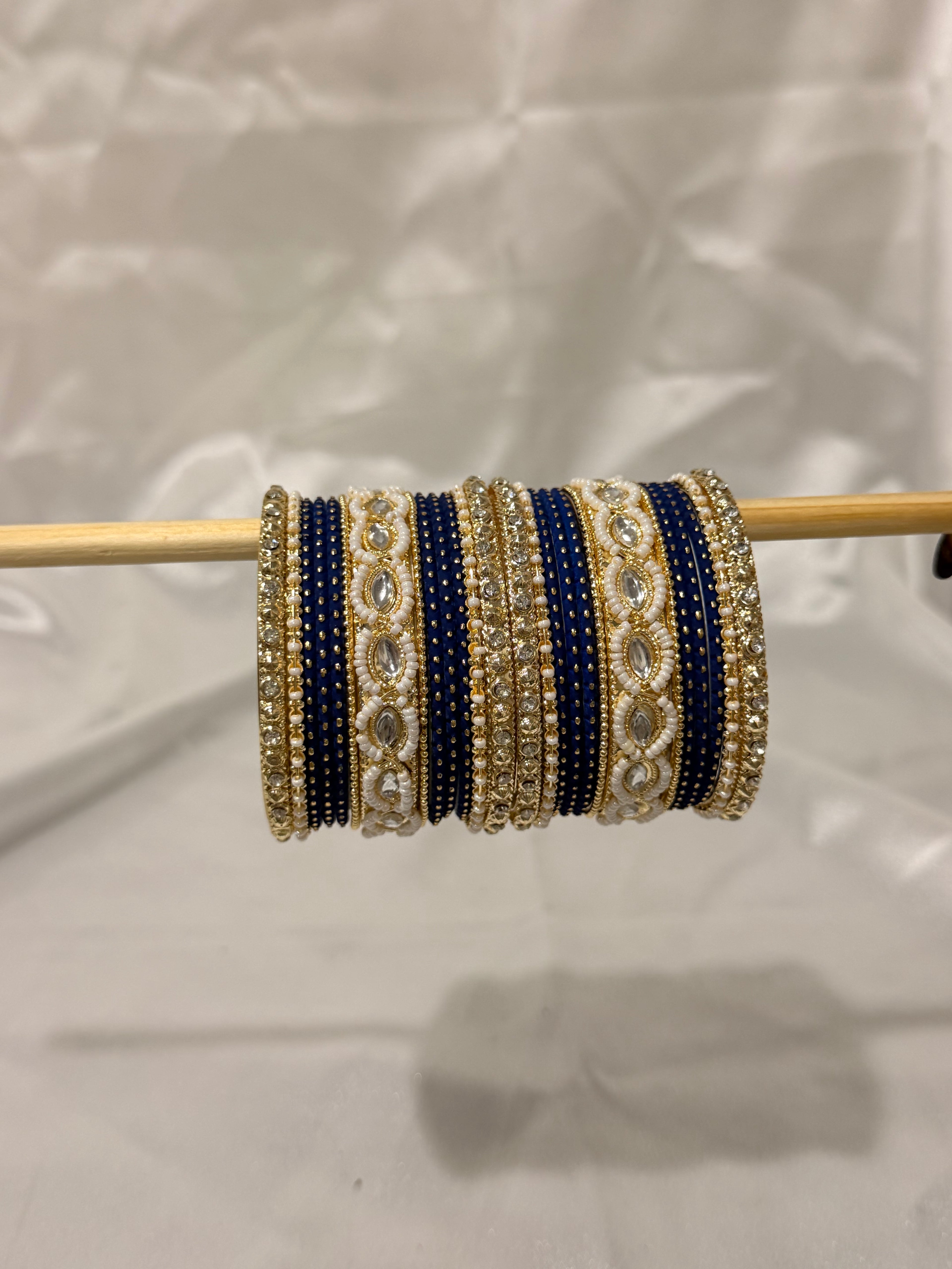 Heer Bangles Navy Blue