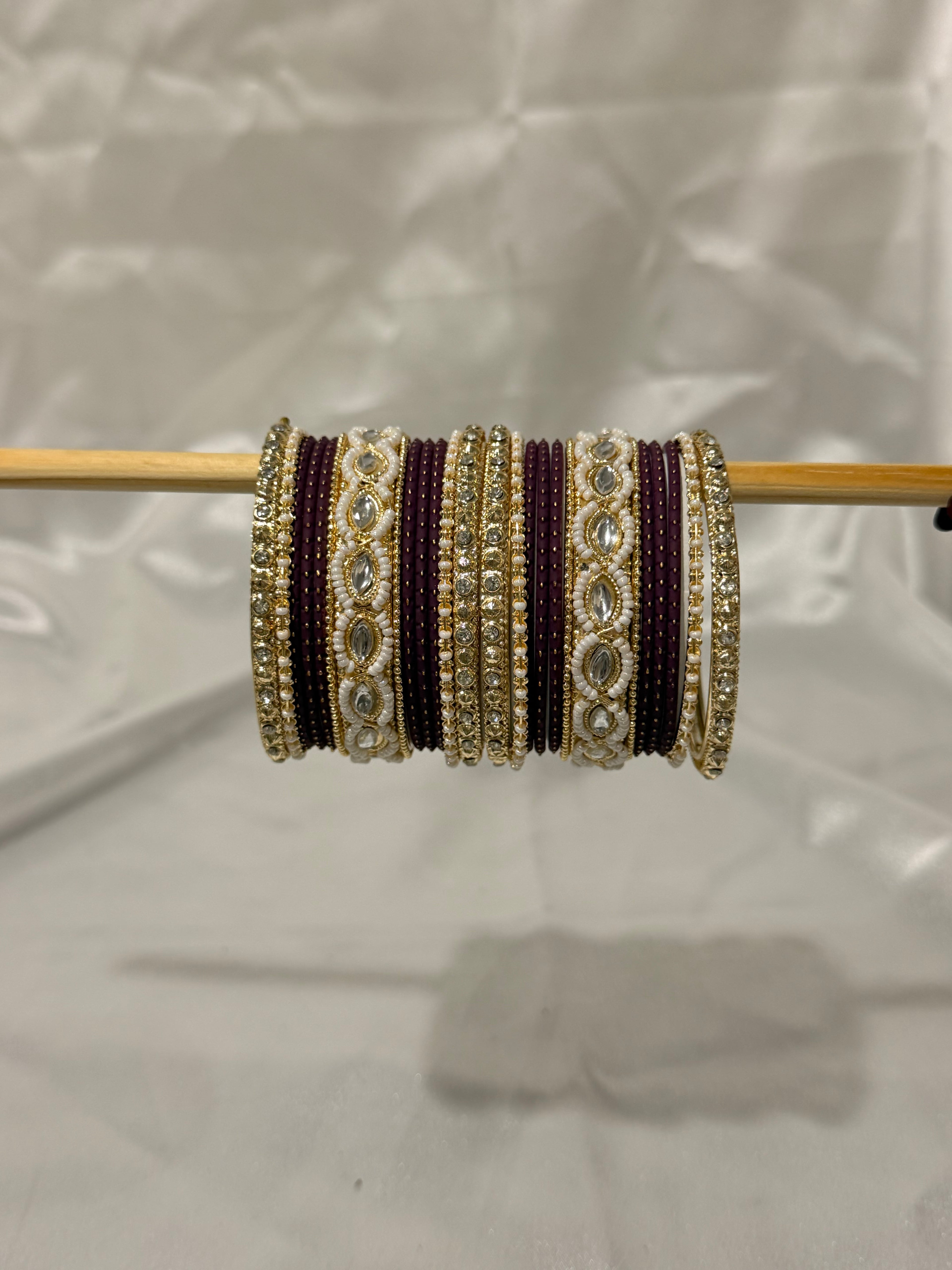 Heer Bangles Purple