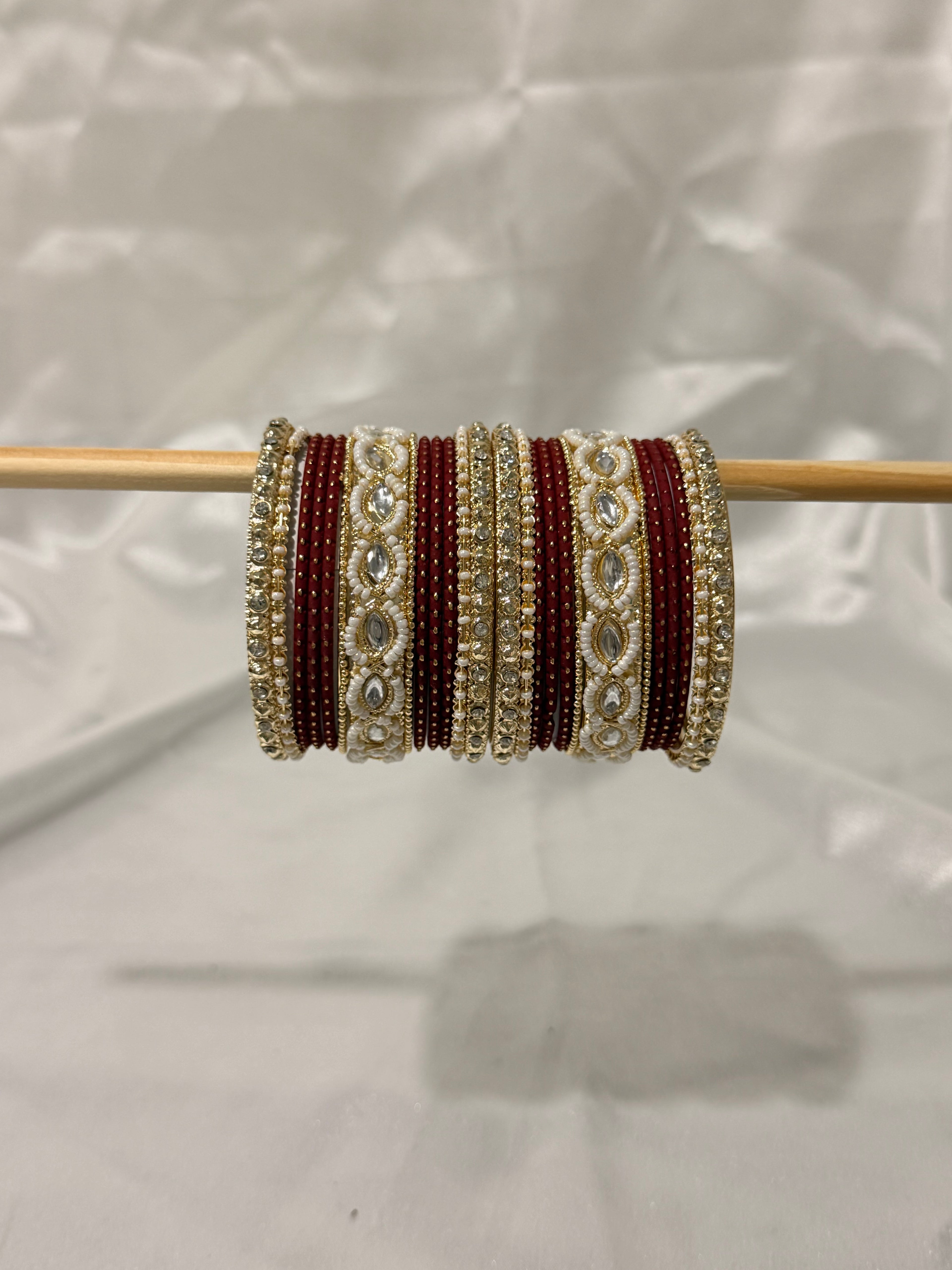 Heer Bangles Maroon
