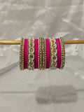 Heer Bangles Hot Pink