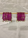 Sana Kashmiri Bangles Magenta
