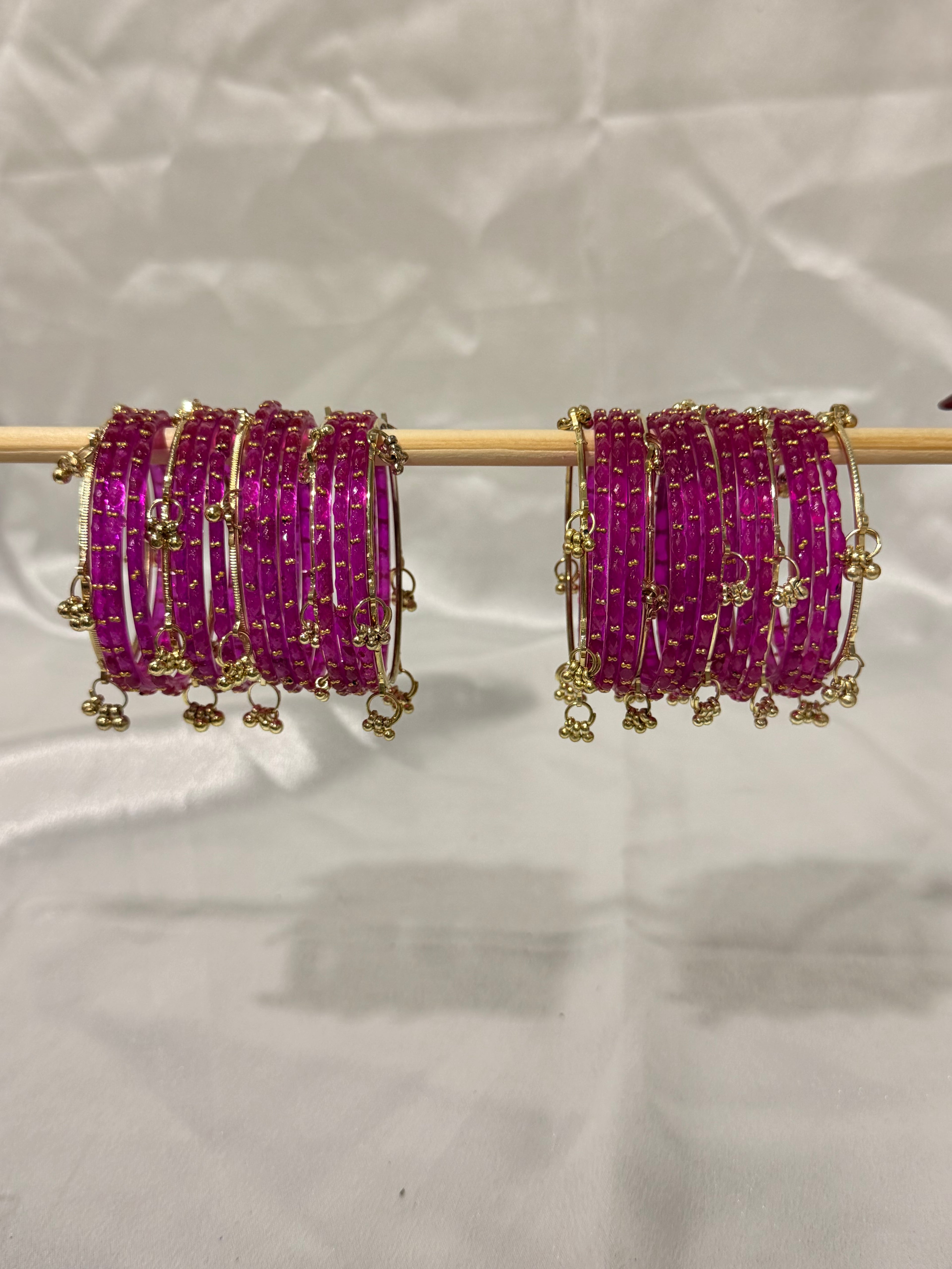 Sana Kashmiri Bangles Magenta