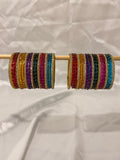 Tara Multi Glass Bangles