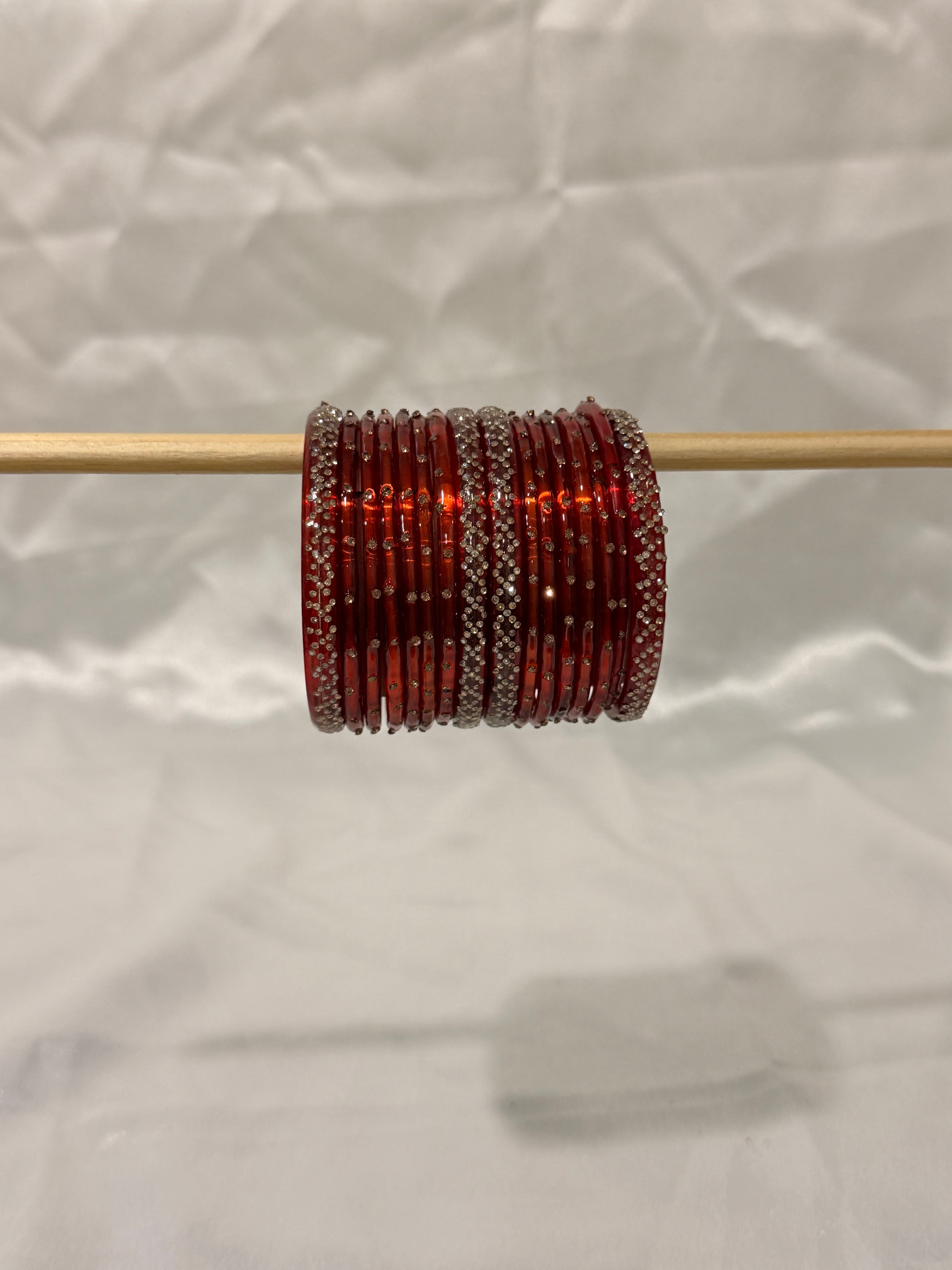 Zeeva Bangles Red