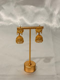 Jivika Gold Plated Jhumke