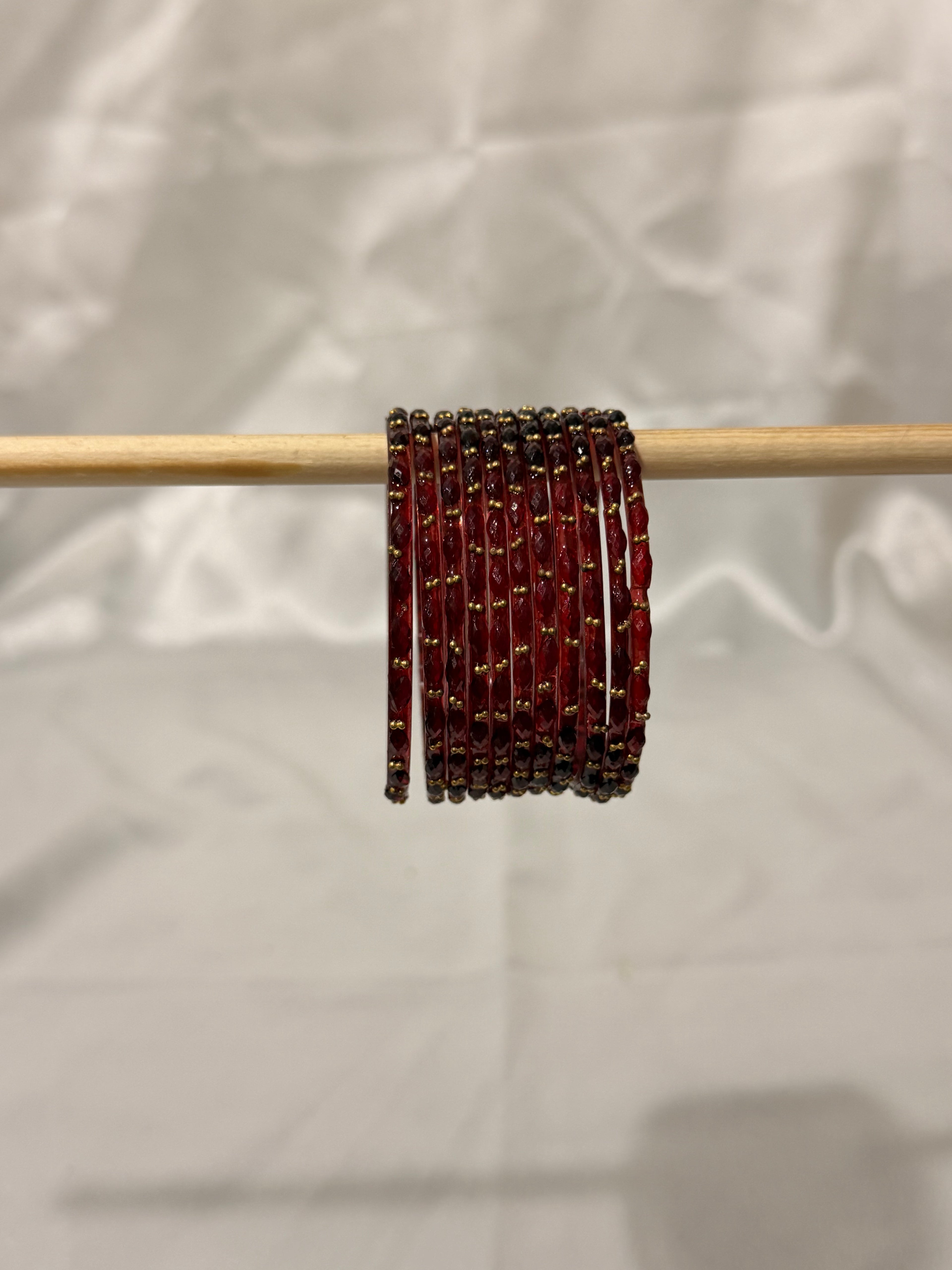 Sana Kashmiri Bangles Maroon